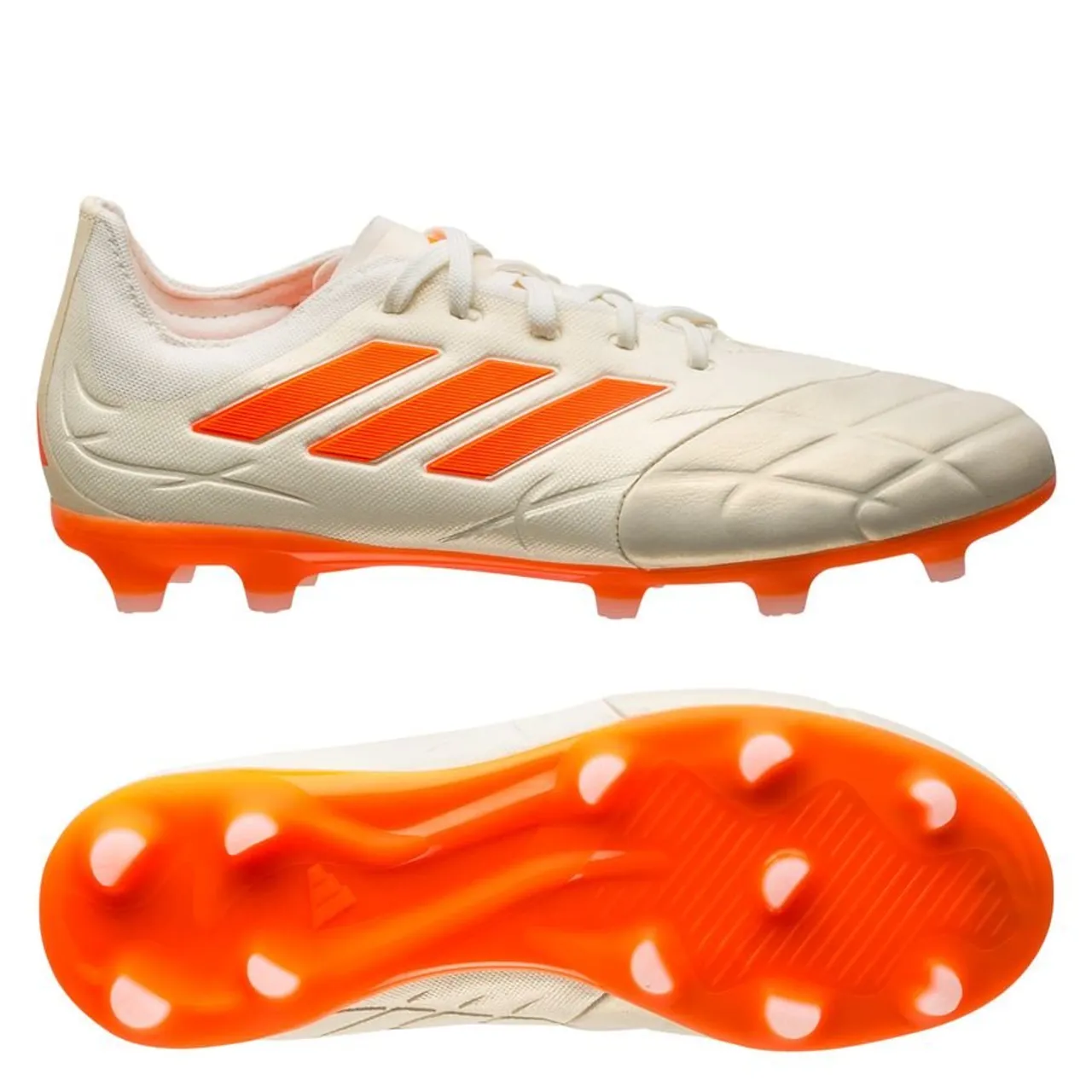 adidas Copa Pure .1 FG Heatspawn - Weiß/Orange Kinder
