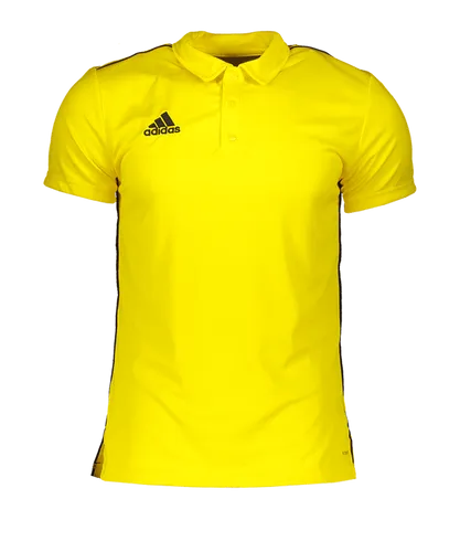 adidas Core 18 Poloshirt Gelb
