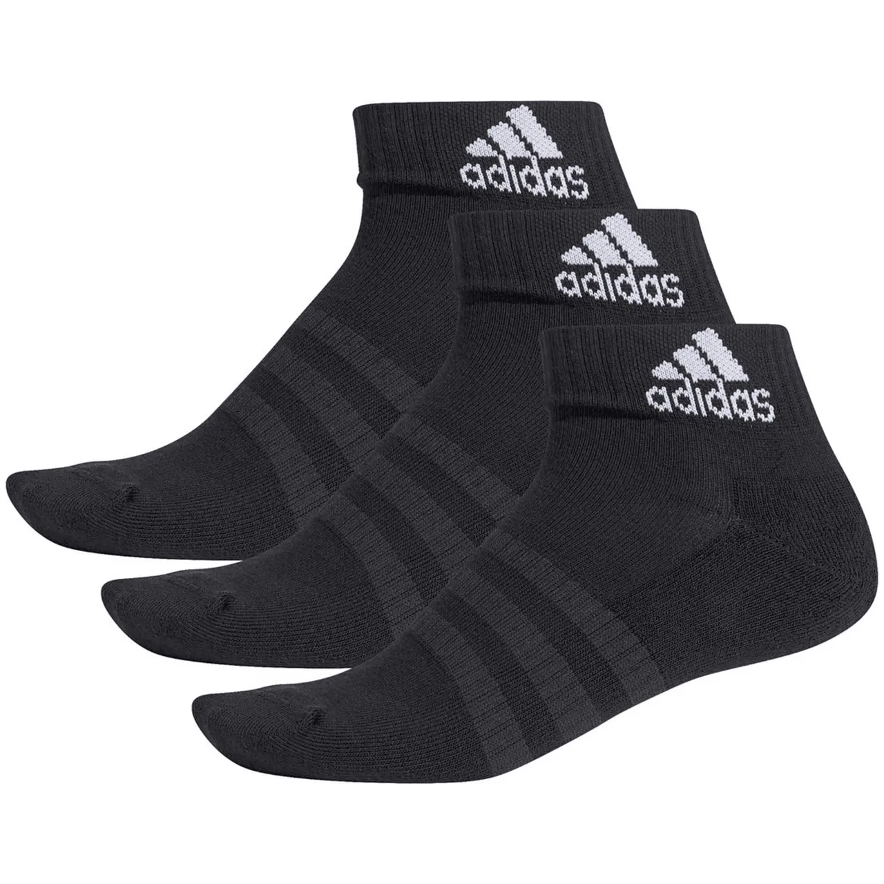 Adidas Cushioned Ankle Socken, 3 Paar schwarz