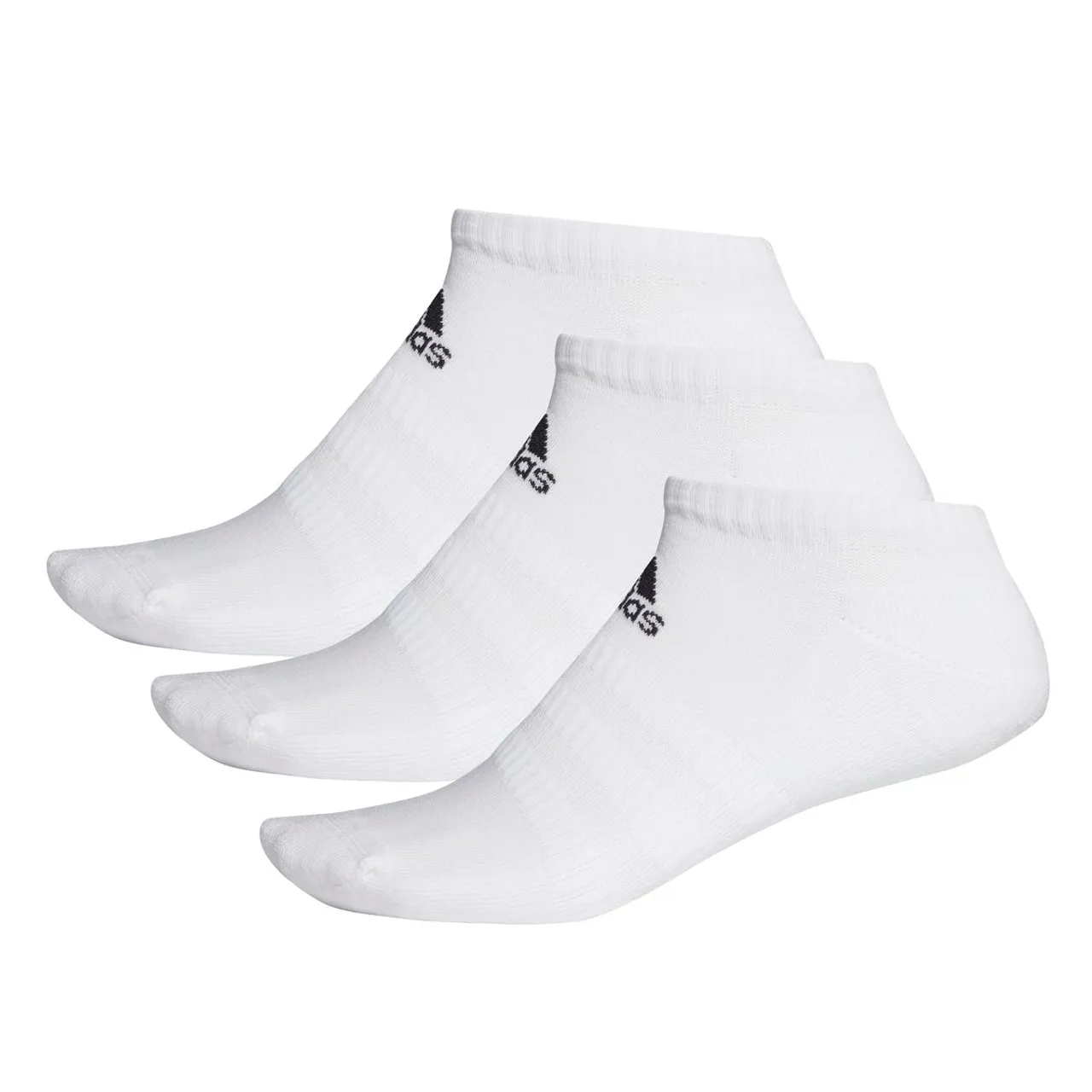 Adidas Cushioned Low-Cut Socken, 3 Paar weiß