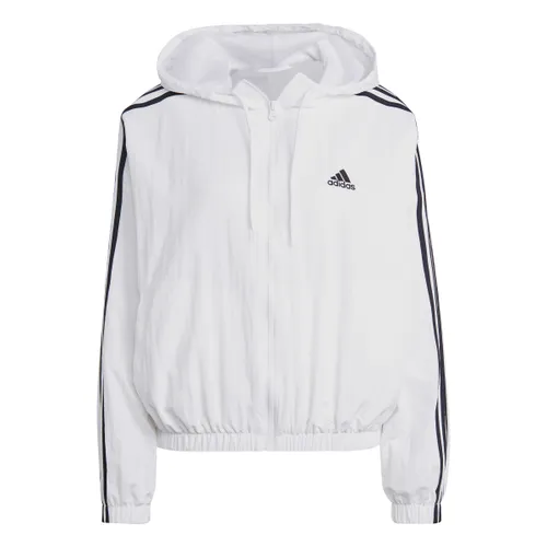 Adidas Damen Essentials 3-Streifen Woven Windbreaker Jacke