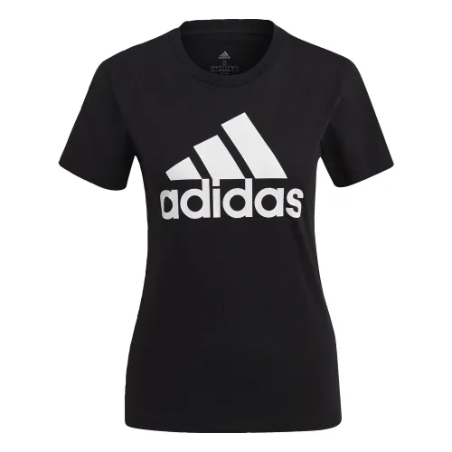 adidas Damen Essentials Logo Langarm T-Shirt