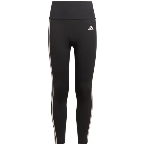 Adidas Essentials AEROREADY 3-Streifen High-Waisted Leggings Mädchen schwarz