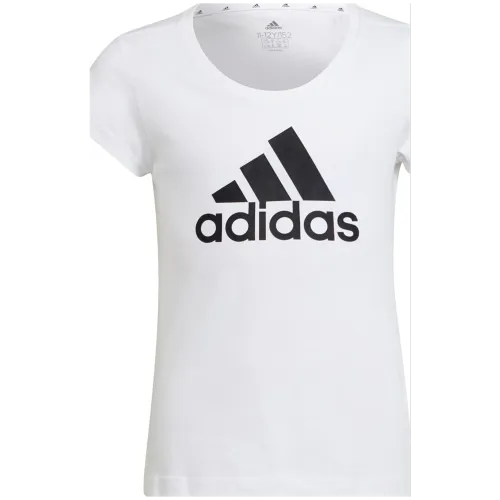 Adidas Essentials T-Shirt Mädchen weiß