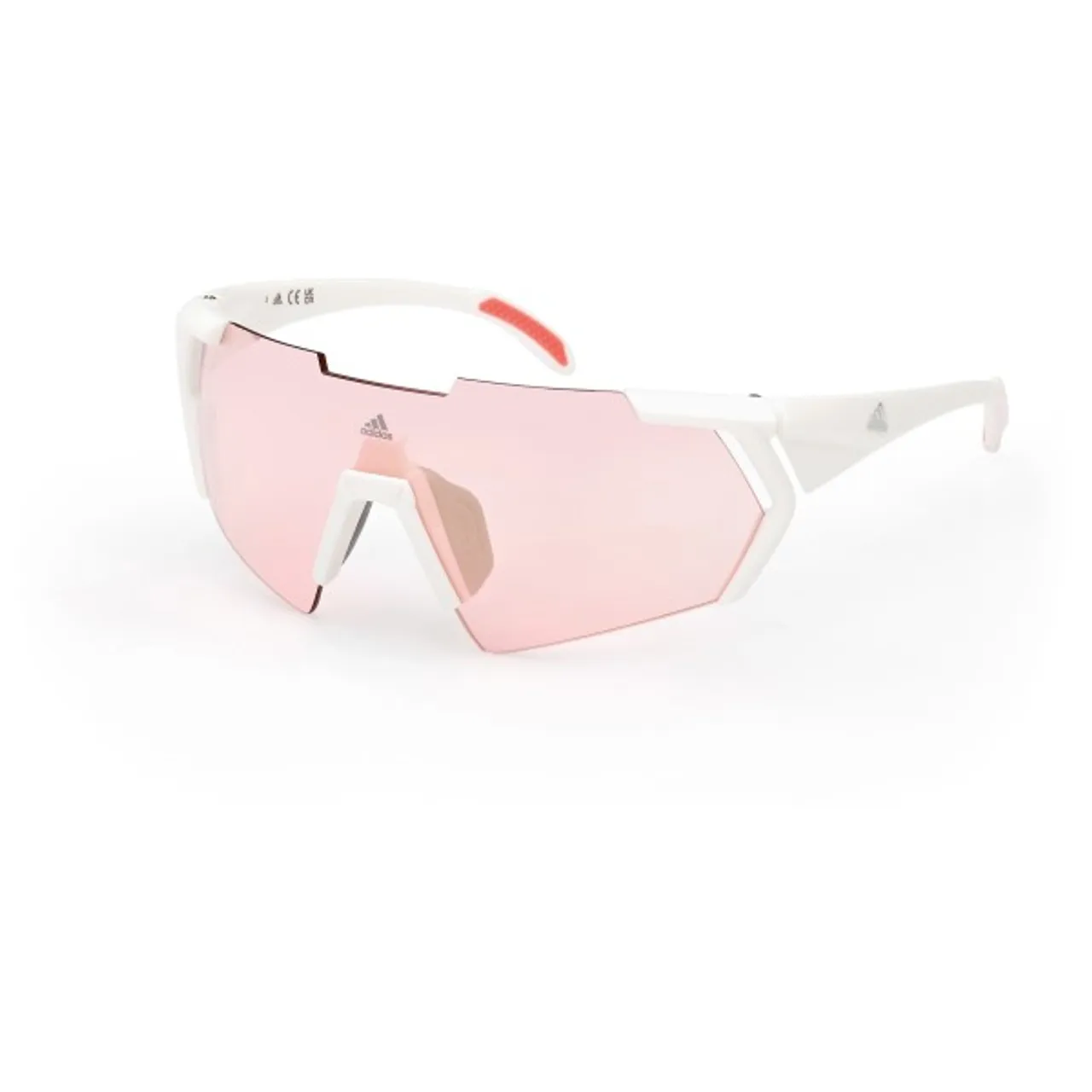 adidas eyewear - SP0064 Mirror Cat. 1 - Fahrradbrille weiß