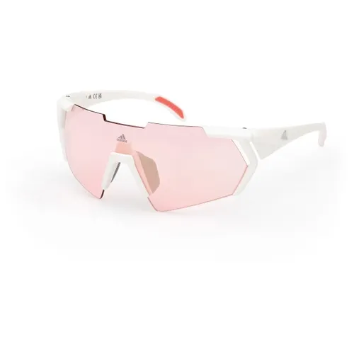 adidas eyewear - SP0064 Mirror Cat. 1 - Fahrradbrille weiß
