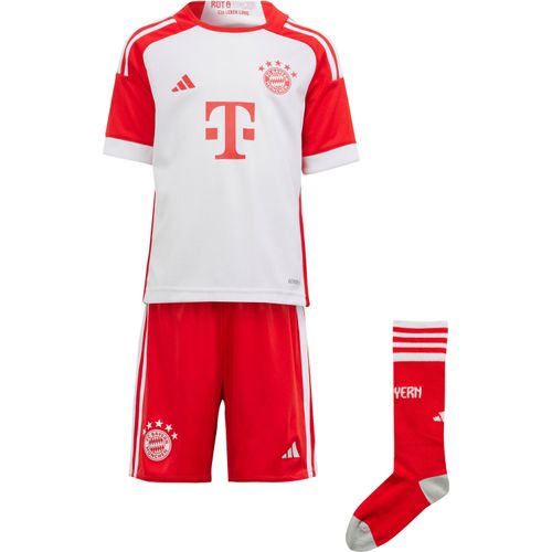 adidas FC Bayern München 23-24 Heim Minikit Teamtrikot Kinder