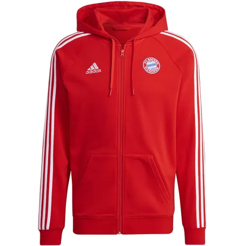 Adidas FC Bayern München DNA Kapuzenjacke Herren rot