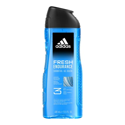 Adidas, Fresh Endurance Duschgel 3 in 1 für Körper, Haare