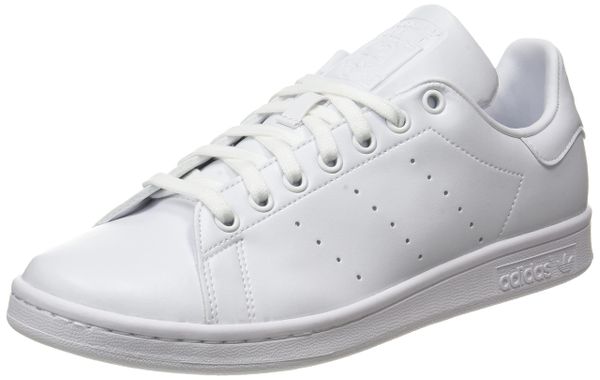 adidas Herren Stan Smith Sneaker, Cloud White/Cloud White/Core Black,