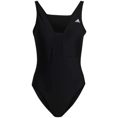 Adidas Iconisea 3-Streifen Badeanzug Damen schwarz