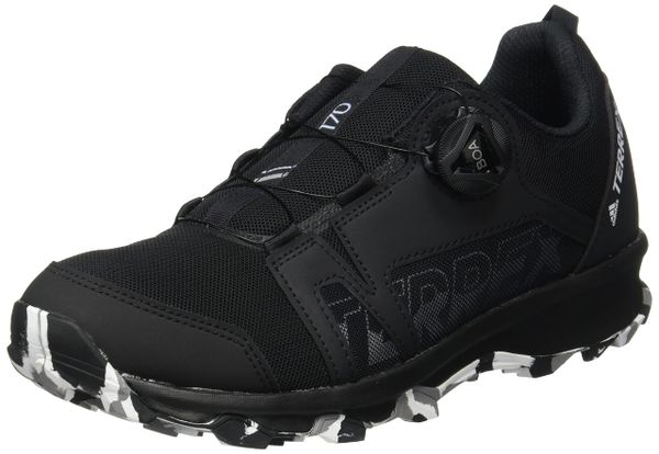 adidas Jungen Unisex Kinder Terrex Agravic Boa Trail Running Shoe, Core Black/Cloud White/Grey,