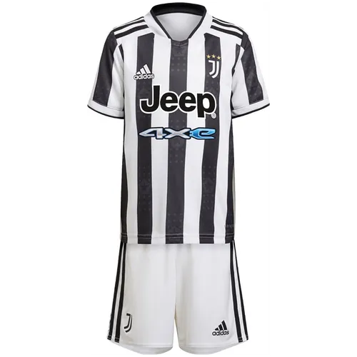 Adidas Juventus Turin 21/22 Mini-Heimausrüstung Jungen weiß