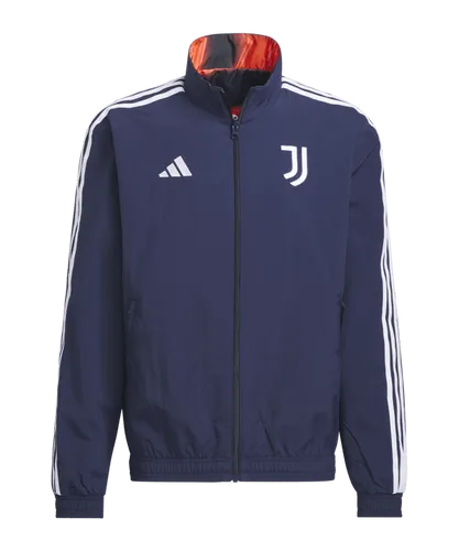 adidas Juventus Turin Anthem Jacke Blau