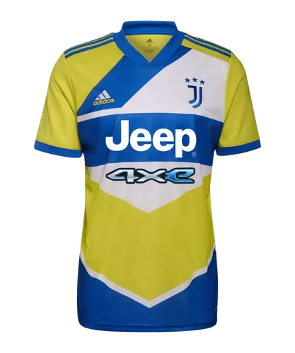 adidas Juventus Turin Trikot UCL 2021/2022 Gelb Blau