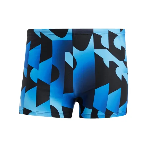 adidas Men's Allover Print Swim Boxers Badehose