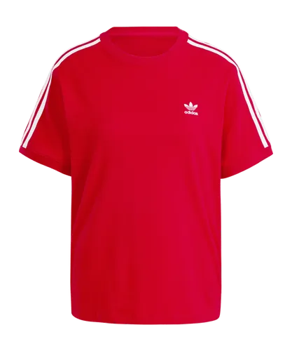 adidas Originals 3-Stripes Baby T-Shirt Damen Rot
