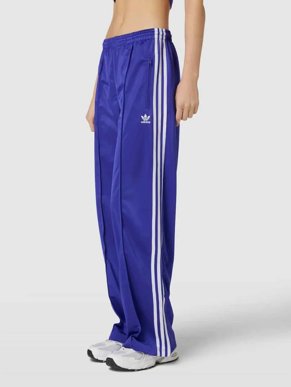 adidas Originals Sweatpants mit Label-Stitching Modell 'FIREBIRD' in Lila