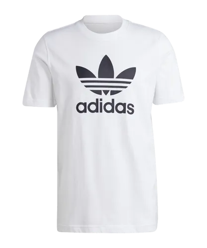 adidas Originals Trefoil T-Shirt Weiss Schwarz