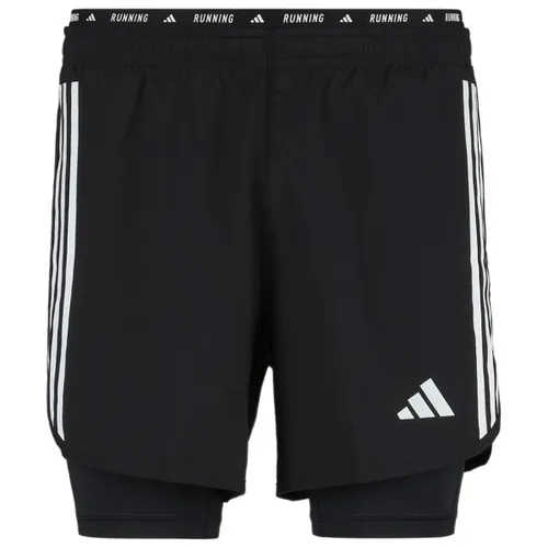 adidas - Own The Run 3-Stripes 2in1 Shorts - Laufshorts