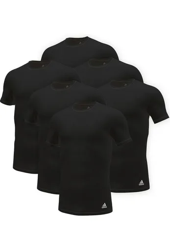 adidas Performance Poloshirt Crew Neck Shirt (6PK) (Packung, 6-tlg., 6er-Pack)