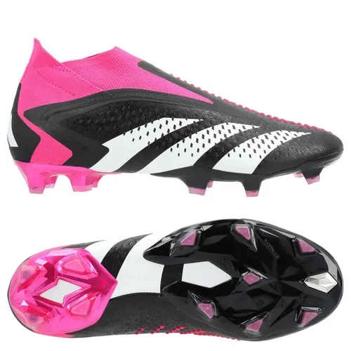 adidas Predator Accuracy + FG Own Your Football - Schwarz/Weiß/Pink