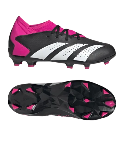 adidas Predator Accuracy.3 FG Own Your Football Kids Schwarz Weiss Pink