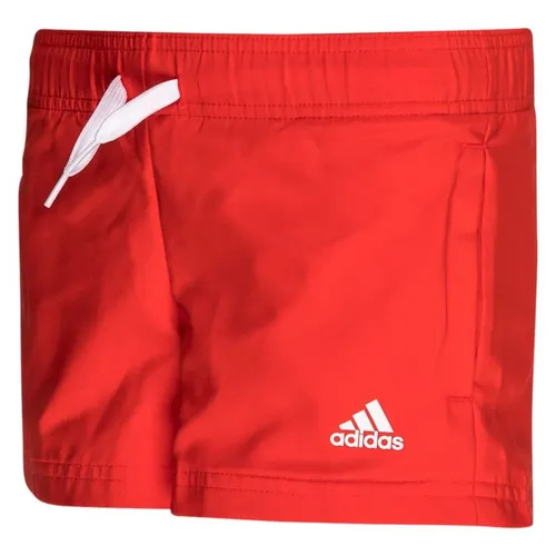 adidas Shorts Essentials Chelsea - Rot/Weiß Kinder
