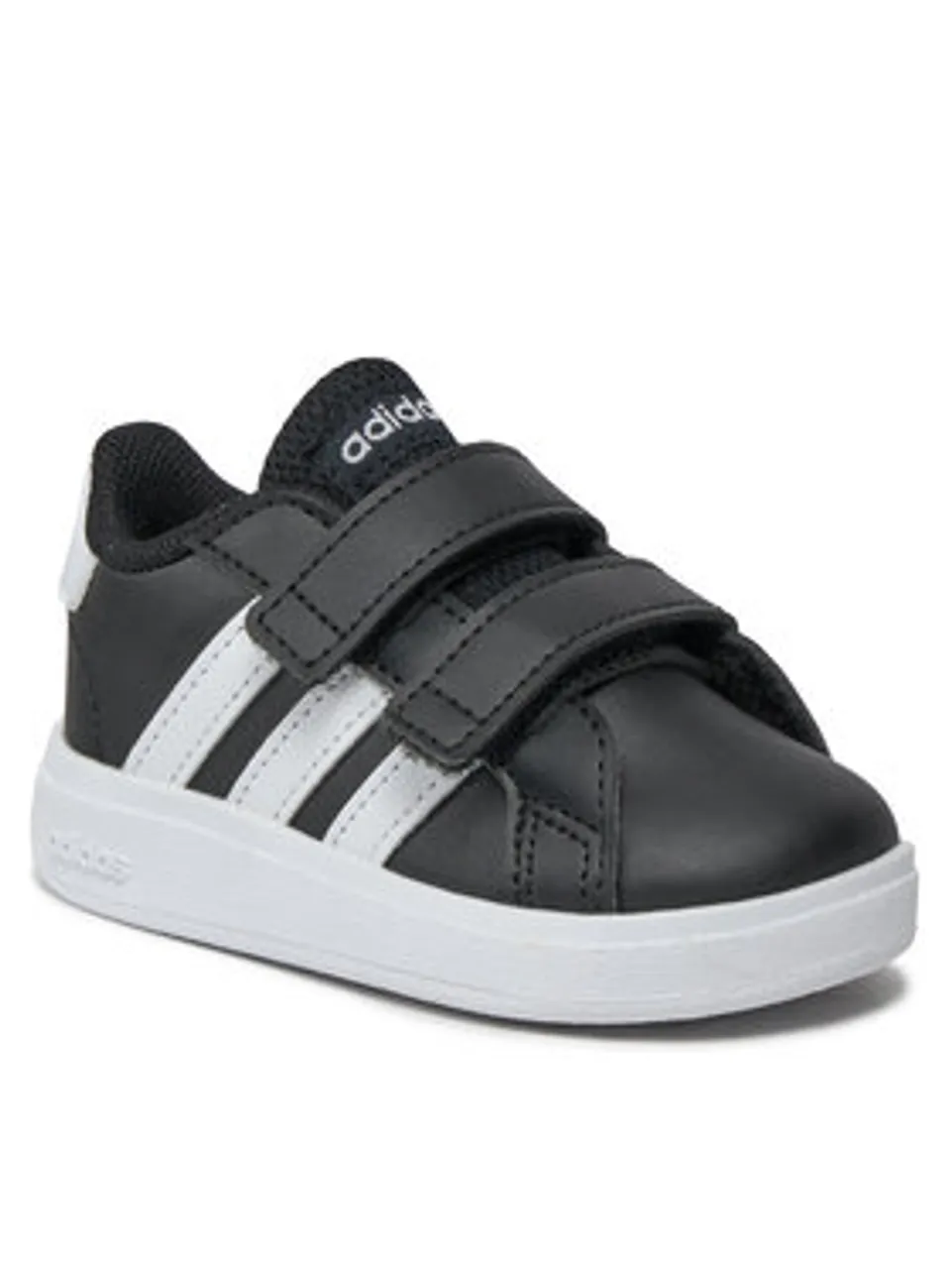 adidas Sneakers Grand Court Lifestyle Hook and Loop Shoes GW6523 Schwarz