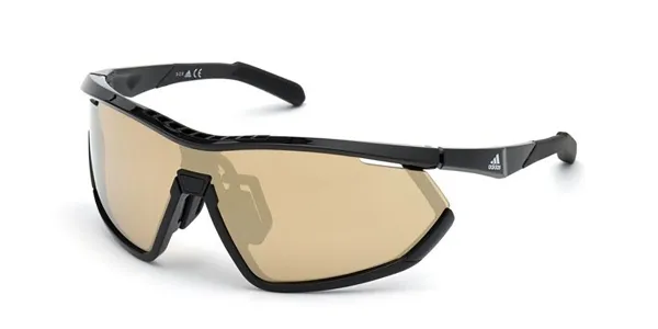Adidas SP0002 01G Schwarze Damen Sonnenbrillen