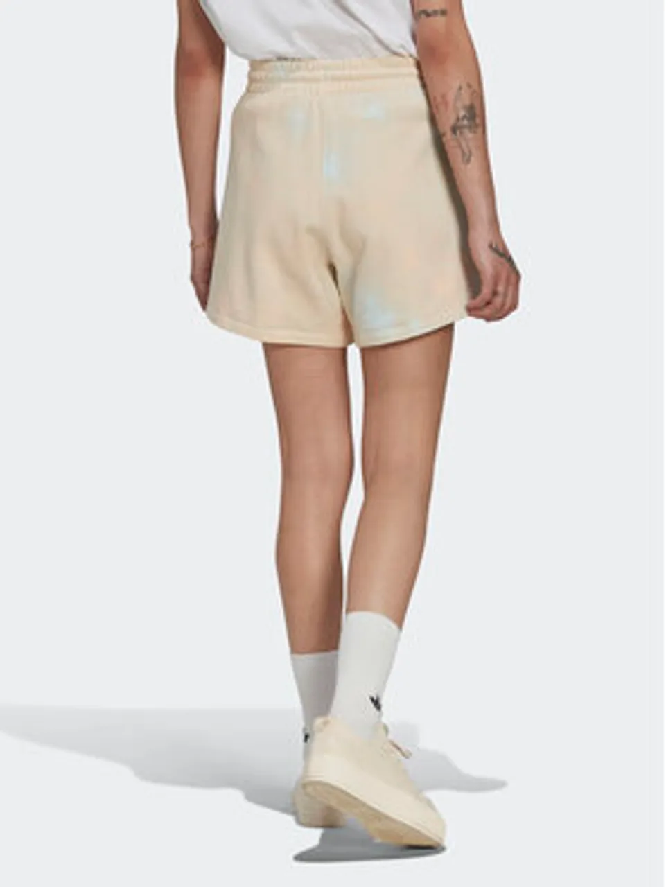 adidas Sportshorts HL6610 Beige Relaxed Fit