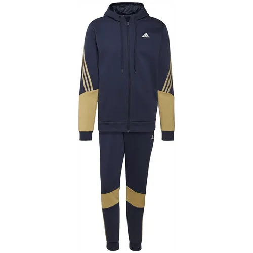 Adidas Sportswear Cotton Fleece Trainingsanzug Herren blau