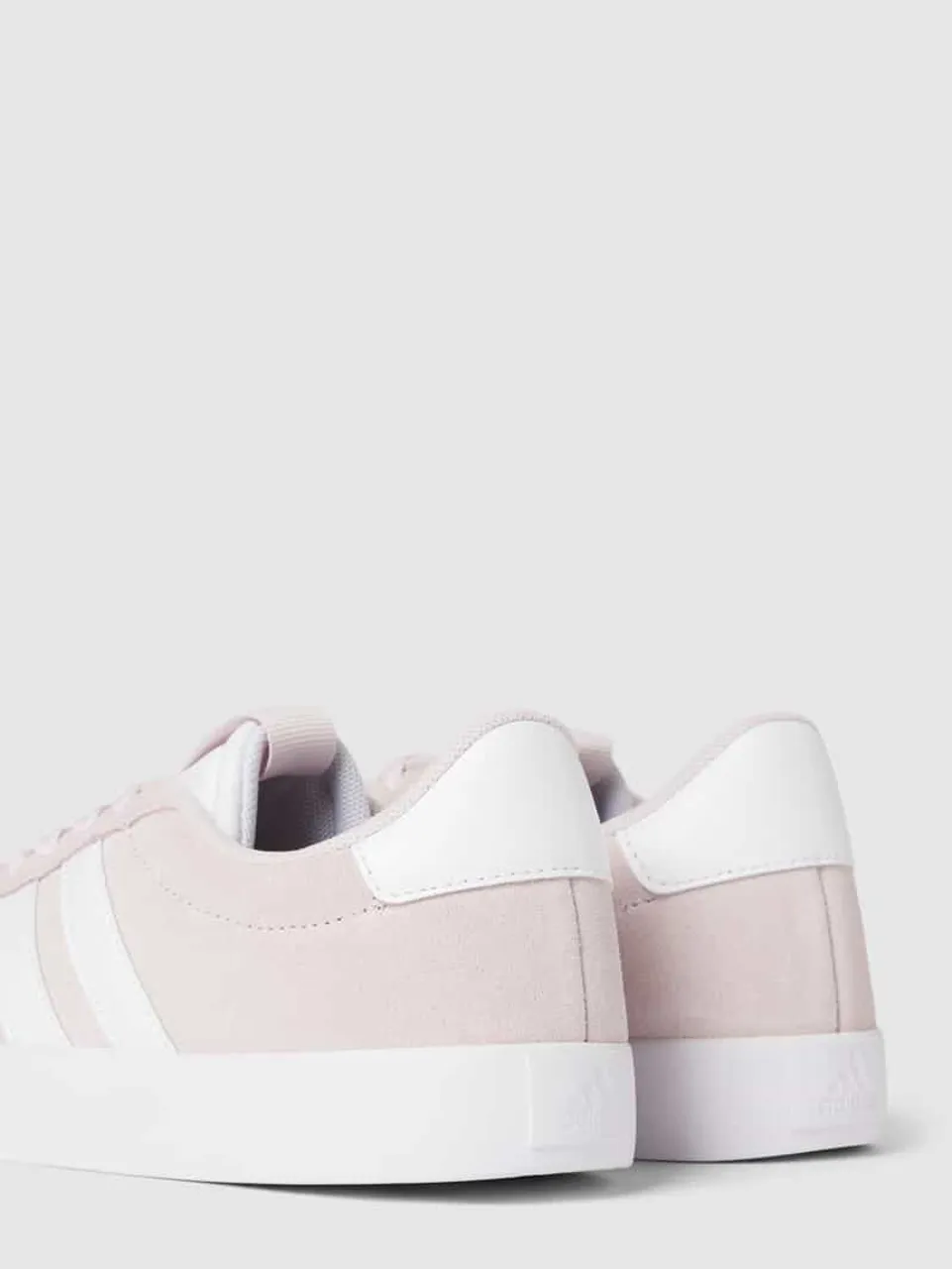 ADIDAS SPORTSWEAR Sneaker aus Leder mit Label-Print Modell 'COURT' in Pink