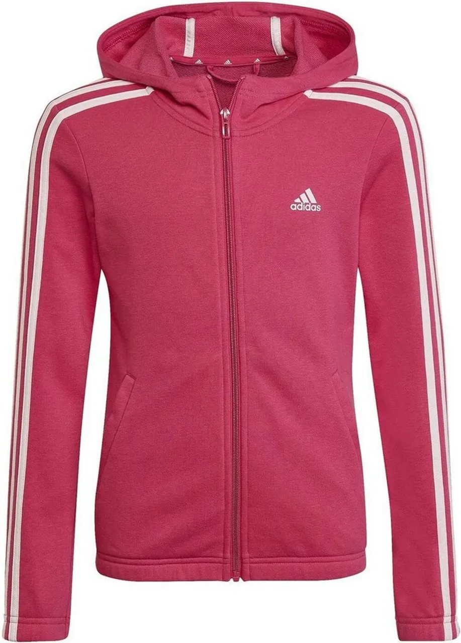 adidas Sportswear Sweatshirt G 3S FZ HD TEREMA/CLPINK