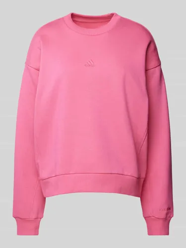 ADIDAS SPORTSWEAR Sweatshirt in unifarbenem Design in Pink