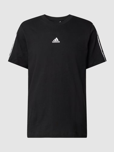 ADIDAS SPORTSWEAR T-Shirt mit Label-Print in Schwarz