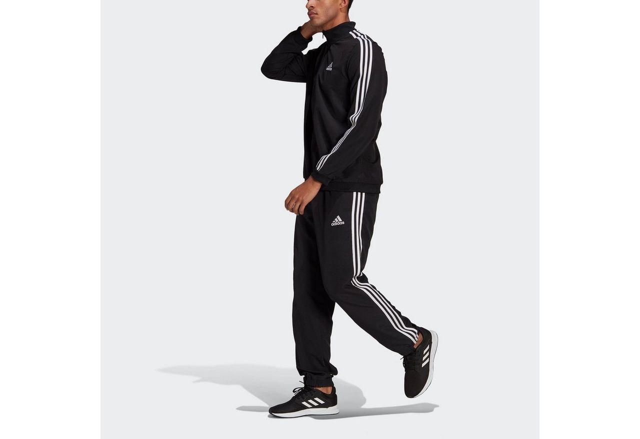 adidas Sportswear Trainingsanzug »AEROREADY ESSENTIALS REGULAR-FIT 3-STREIFEN«