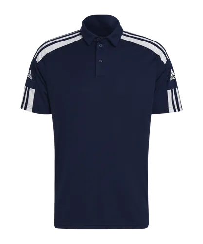 adidas Squadra 21 Poloshirt Blau Weiss