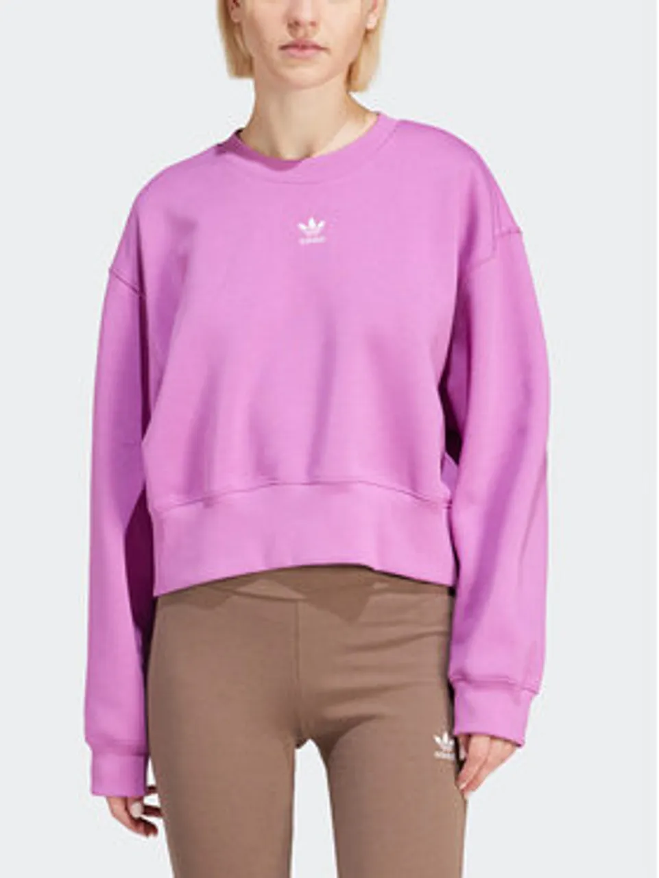 adidas Sweatshirt adicolor Essentials IR5975 Rosa Oversize