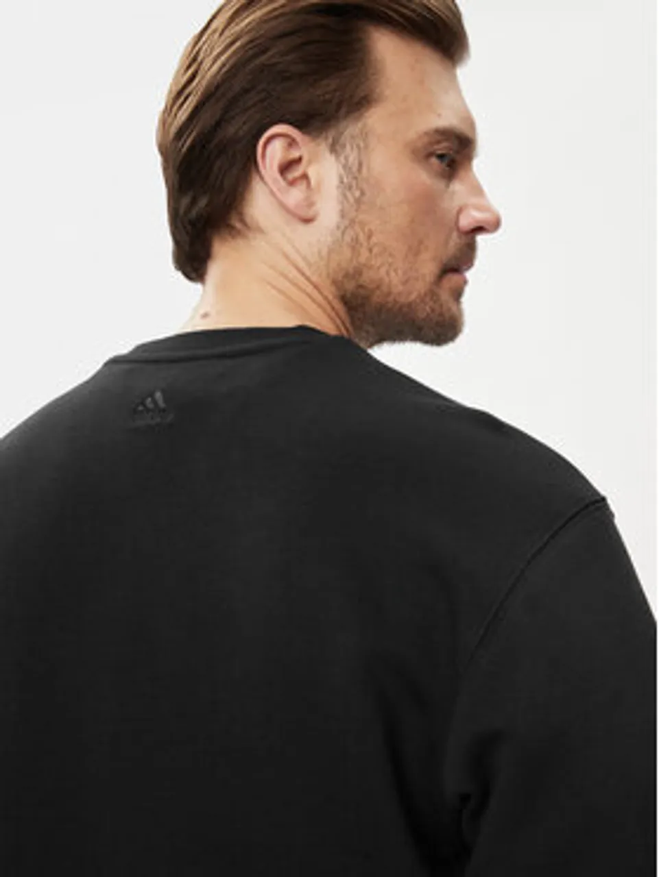 adidas Sweatshirt All SZN Fleece Graphic Sweatshirt IC9824 Schwarz Loose Fit