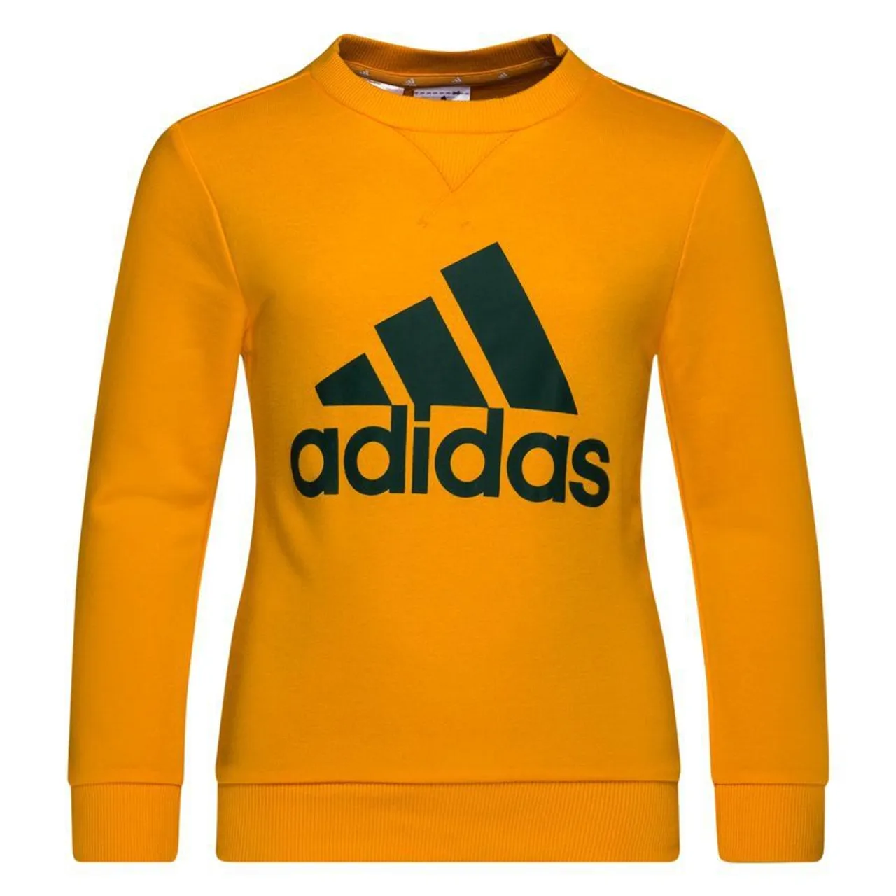 adidas Sweatshirt Big Logo - Orange/Grün Kinder