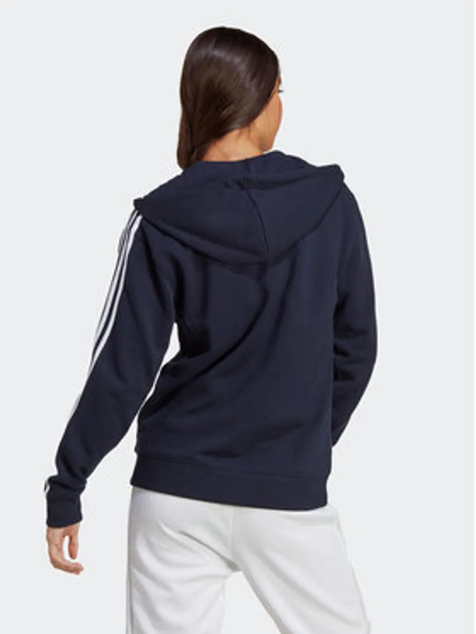 adidas Sweatshirt Essentials 3-Stripes IC9918 Dunkelblau Regular Fit