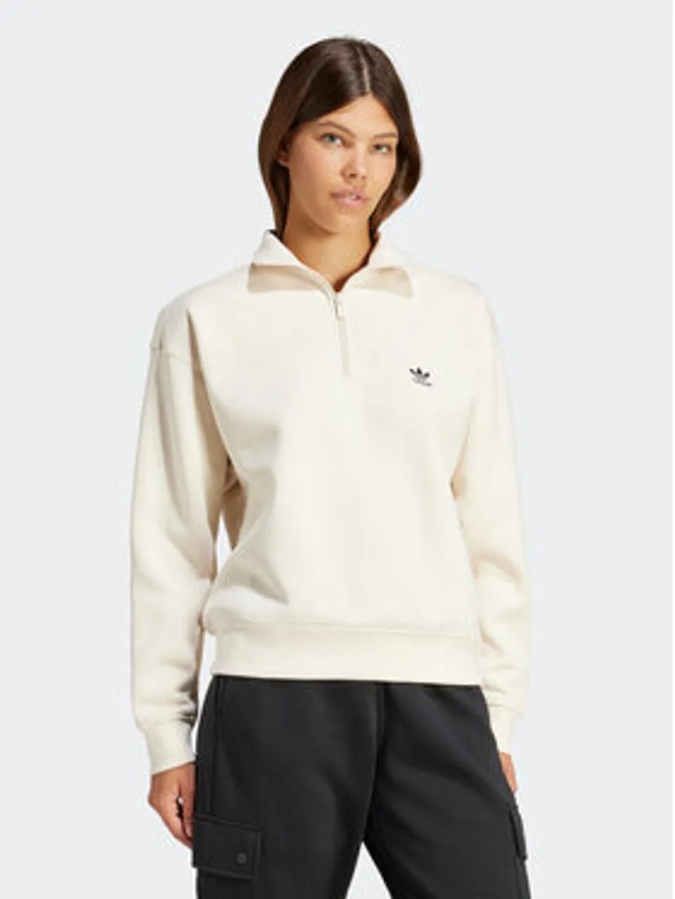 adidas Sweatshirt Essentials IR5940 Écru Loose Fit