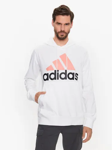 adidas Sweatshirt Essentials Logo IJ8573 Weiß Regular Fit