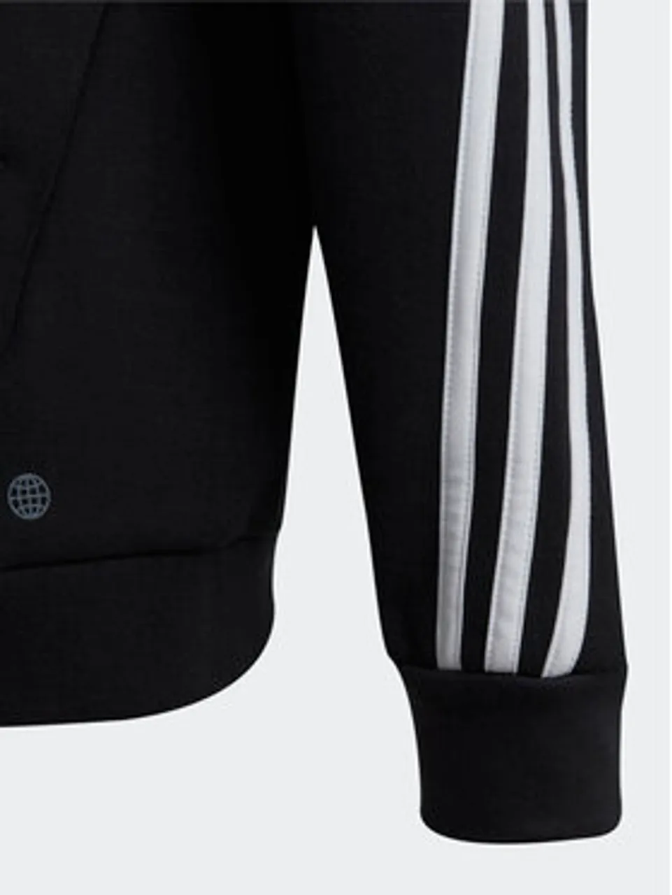 adidas Sweatshirt Future Icons 3-Stripes HR6317 Schwarz Regular Fit