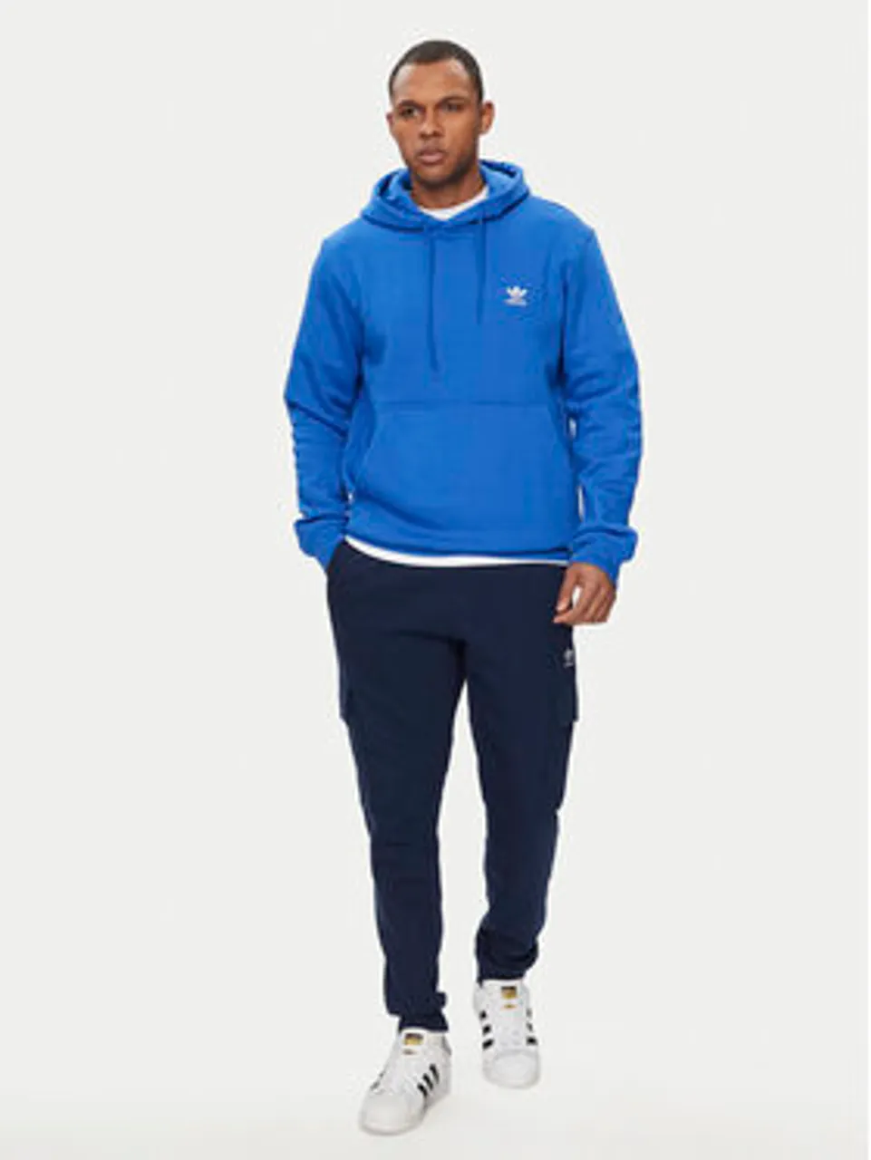 adidas Sweatshirt Trefoil Essentials IR7787 Blau Regular Fit