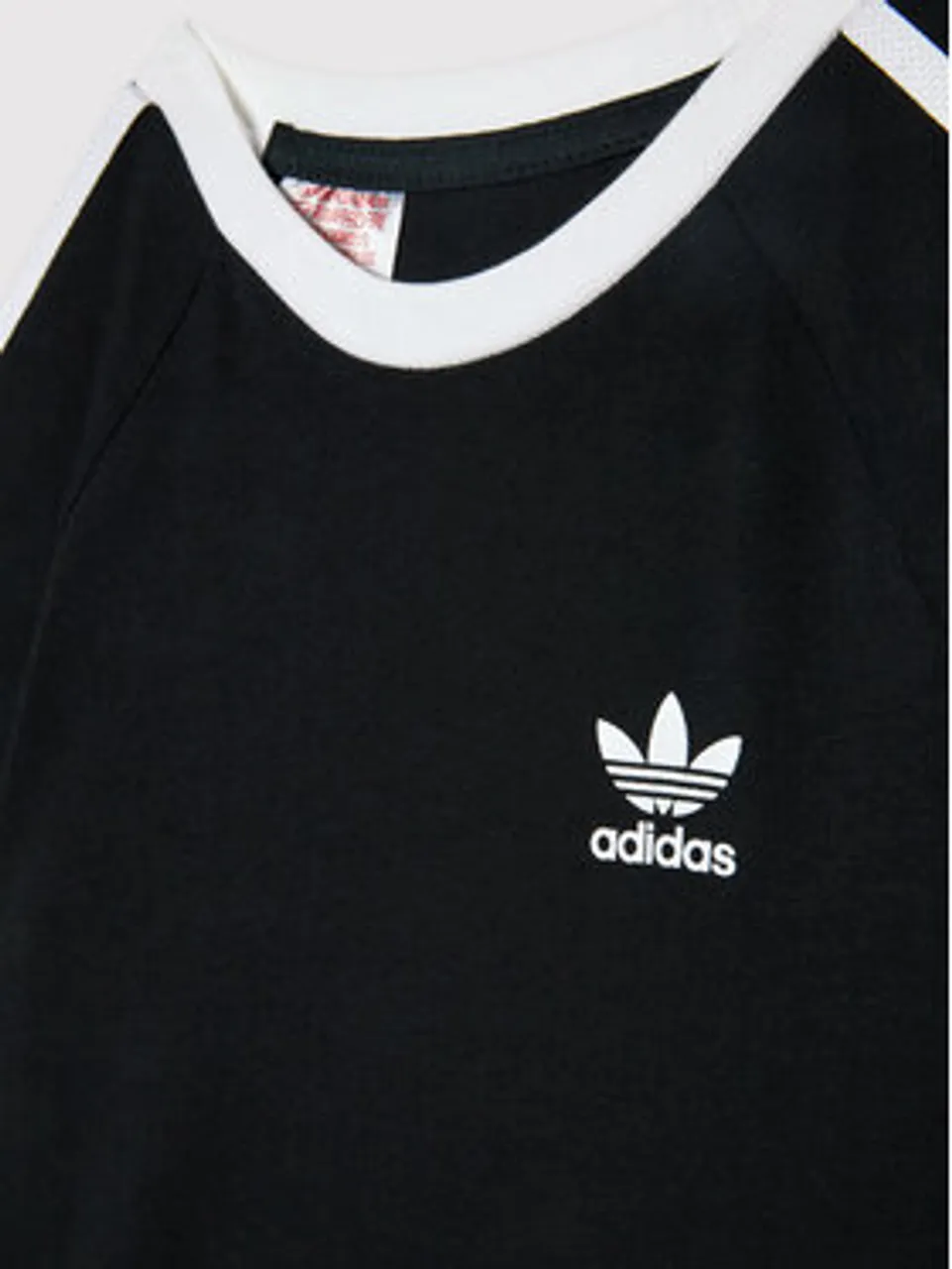 adidas T-Shirt 3-Stripe H35545 Schwarz Regular Fit