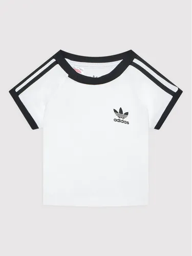 adidas T-Shirt 3-Stripes DV2824 Weiß Regular Fit