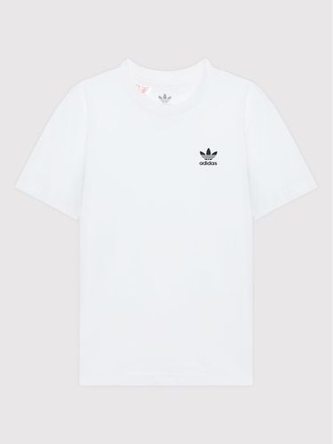 adidas T-Shirt adicolor HK0403 Weiß Regular Fit