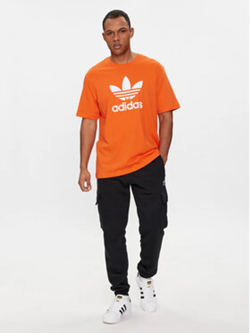 adidas T-Shirt adicolor Trefoil IR8000 Orange Regular Fit